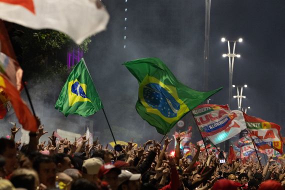 Lula supporters flood streets in celebration of historic win
